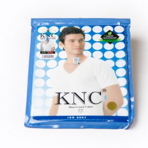 P1442 KNC V-Neck Cotton T-shirt