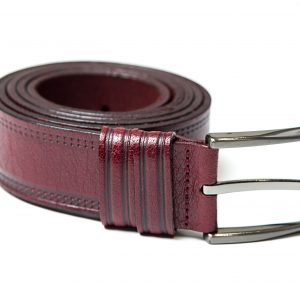 P1728-Q1 Zuccari 100% Genuine Leather Belt