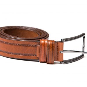 P1728-Q10 Zuccari 100% Genuine Leather Belt